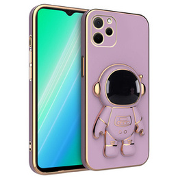 Etui do  Huawei Nova Y61, Astronaut, fioletowe