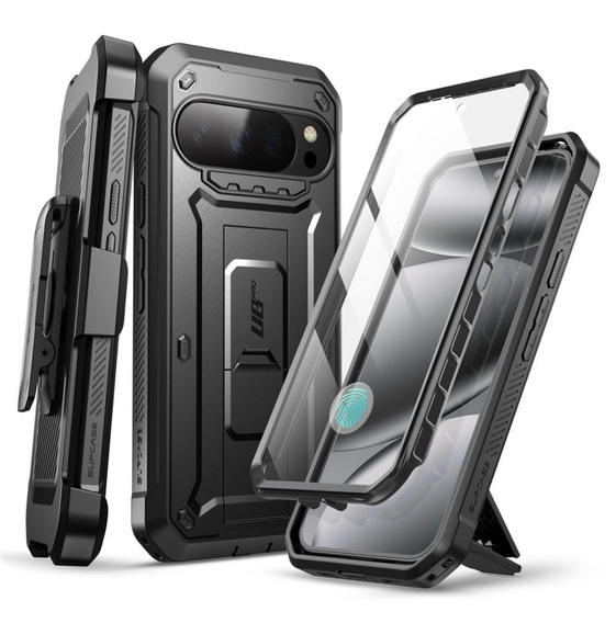Etui Supcase do Google Pixel 10 Pro XL, Unicorn Beetle Pro, Black