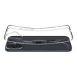 Etui do iPhone 16, ERBORD Slim, przezroczyste + Szkło 9H