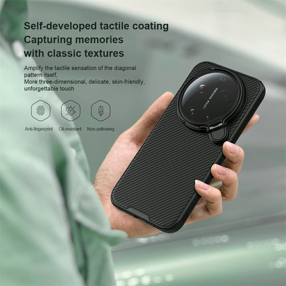 Etui Nillkin CamShield Prop Magnetic dla Xiaomi 17 Ultra, czarne