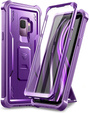 Etui pancerne do Samsung Galaxy S9, Dexnor Full Body, fioletowe