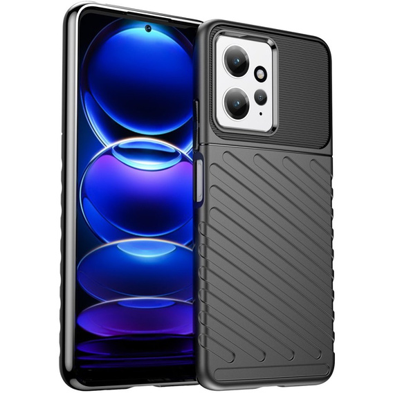 Etui do Xiaomi Redmi Note 12 4G, Thunder, czarne