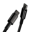 Baseus Tungsten kabel USB-C na USB-C 2 m 100 W - Czarny