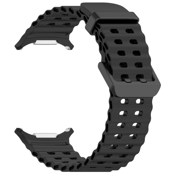 Pasek Silikonowy do Samsung Galaxy Watch Ultra 47mm (2025 / 2024), Czarny