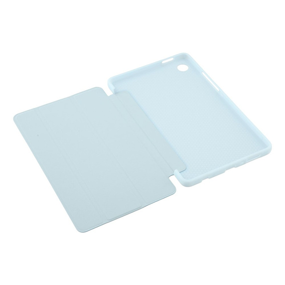 Etui z klapką do Samsung Galaxy Tab A9+/A11+, Tri-fold, niebieskie