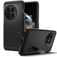 Etui Spigen do OnePlus 12 5G, Tough Armor, pancerna ochrona z podstawką, czarne