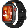Pasek Silikonowy do Huawei Watch Fit 4 / 4 Pro / 3, Czarny