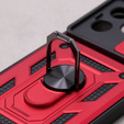 Etui pancerne do Oppo A98 5G, CamShield Slide, czerwone