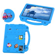 Etui do Lenovo Tab M11 / Huawei MatePad SE 11", Cute Patterns, z podstawką, niebieskie