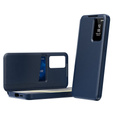 Etui z klapką do Samsung Galaxy S23 FE, Smart View Wallet, granatowe
