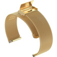 Uniwersalna Bransoleta Milanese 18mm, Złota