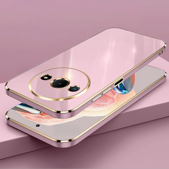 Etui do Xiaomi Redmi A3, Glamour CamShield, fioletowe