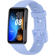 Pasek Silikonowy do Huawei Band 8 / Huawei Band 9 / Huawei Band 10, Niebieski, Różowy