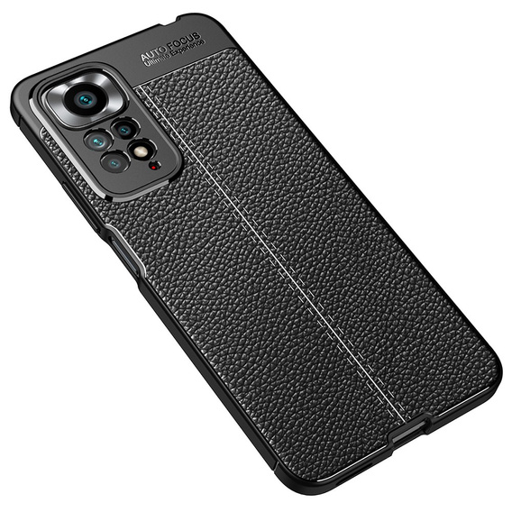 Etui Football Grain TPU Case Xiaomi Redmi Note 11 Pro 4G/5G - Black