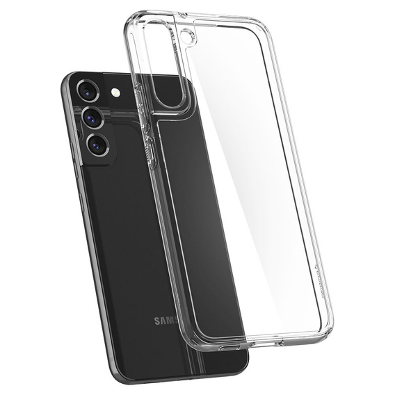 Etui Spigen do Samsung Galaxy S22, Ultra Hybrid, Crystal Clear, przezroczyste