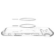 Etui Spigen do iPhone Air, Ultra Hybrid MagSafe, Clear/Graphite