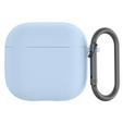 Etui Silicone na Słuchawki Apple Airpods 4, niebieskie