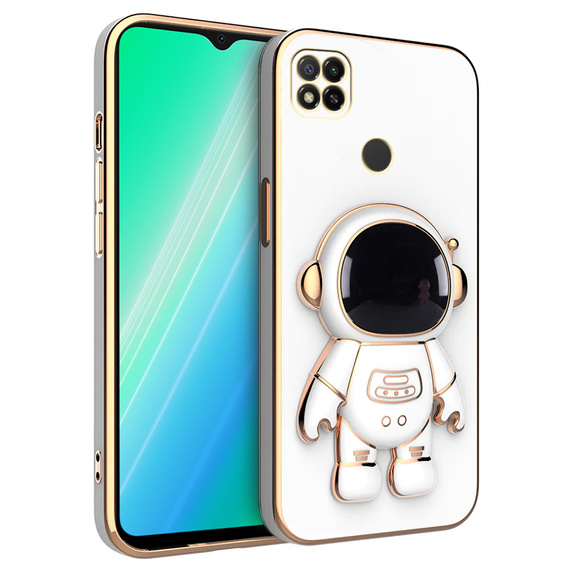 Etui do Xiaomi Redmi 9C, Astronaut, białe