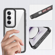 Etui do Oppo A80, Fusion Hybrid, przezroczyste / czarne