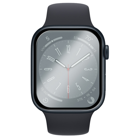 2x Szkło Hybrydowe ERBORD do Apple Watch 7/8/9 45mm
