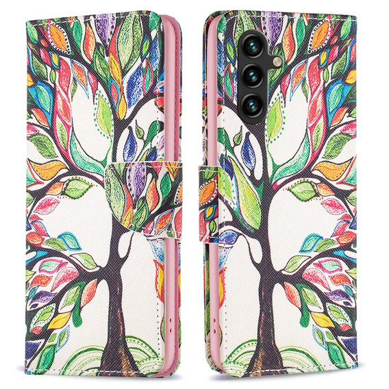 Etui z klapką do Samsung Galaxy A55 5G, Wallet, Tree of Life