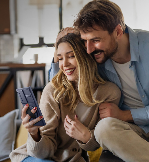 Etui do Samsung Galaxy S24 Ultra, Suritch, niebieskie