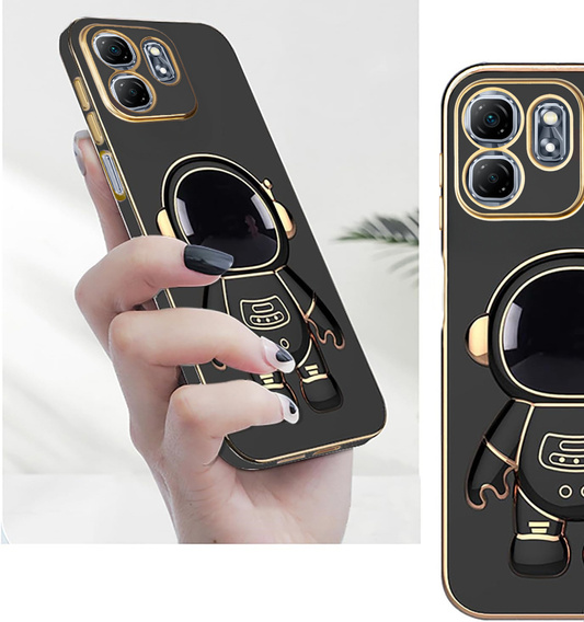 Etui do Infinix Hot 50i 4G, Astronaut, czarne