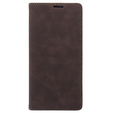 Etui do Motorola Edge 40 Neo, ERBORD Vintage portfel z klapką, kawowe
