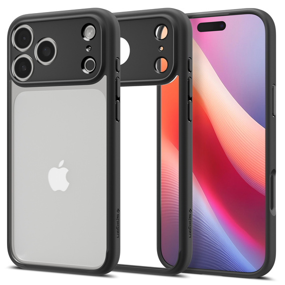 Etui Spigen do iPhone 17 Pro, Ultra Hybrid, Matte Black