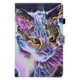 Etui do Lenovo Tab M10 Plus 10.6 Gen 3 TB-125F TB-128F, Kolorowy kot