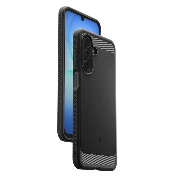 Etui Spigen do Samsung Galaxy A17 4G/5G, Rugged Armor MagSafe, czarne