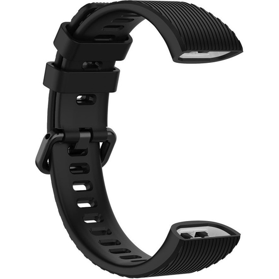 Pasek Silikonowy do Huawei Band 3/4 Pro - Czarny