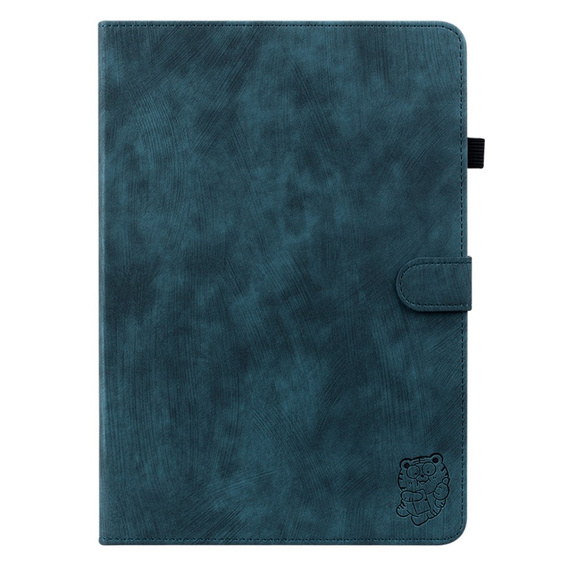 Etui do Lenovo Tab M9, Wallet Pen Slot, niebieskie