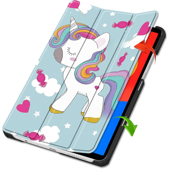 Etui do Xiaomi Redmi Pad SE 8.7", Smartcase, unicorn