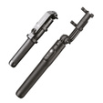 FORCELL Uchwyt F-GRIP S150XL Selfie Stick Tripod + Pilot Bluetooth, czarny