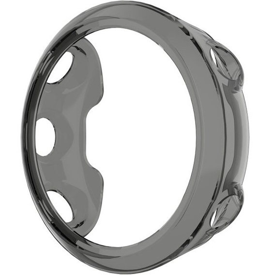 Etui Ochronne do Garmin Forerunner 45S, Przezroczyste czarne