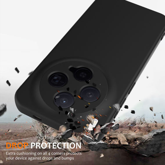 Etui do Vivo X300, Silicone Lite, do MagSafe, czarne