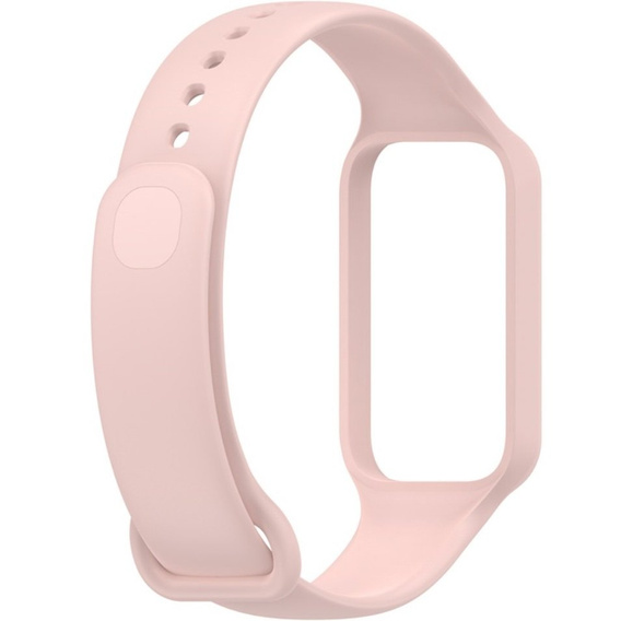 Pasek Silikonowy do Xiaomi Redmi Smart Band 2 / Xiaomi Smart Mi Band 8 Active, Różowy