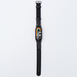 Pasek nylonowy do Xiaomi Smart Band 10 / 9 / 8, Czarny