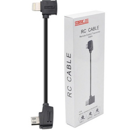 Kabel Lightning - Micro-USB, 10cm do DJI Mavic Mini/Mavic Pro/Mavic Air/Spark