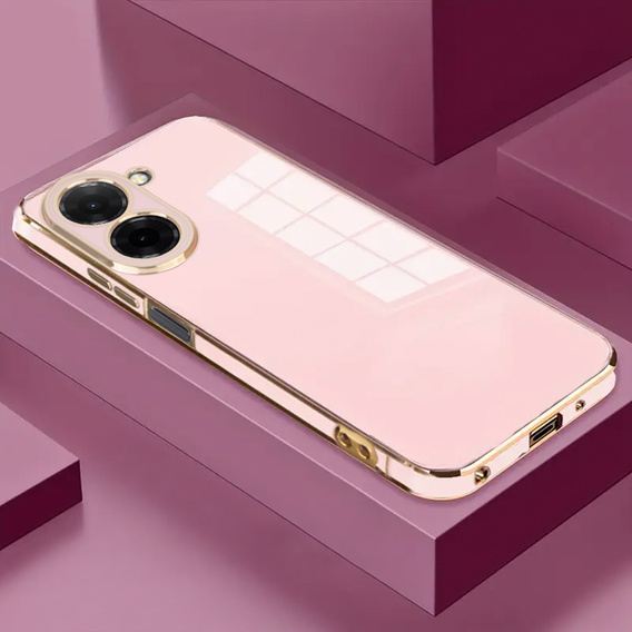 Etui do Xiaomi Redmi A5, Glamour CamShield, różowe rose gold