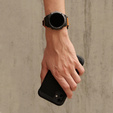 Pasek Nylonowy ERBORD MP84 do zegarków Garmin Quickfit 26mm, Pomarańczowy, Rozmiar M/L