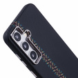 Etui do Samsung S25+ Plus, Carbon Fiber MagSafe, czarne