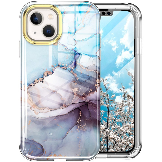 Etui z folią Soft Case do iPhone 14 Plus, Blue