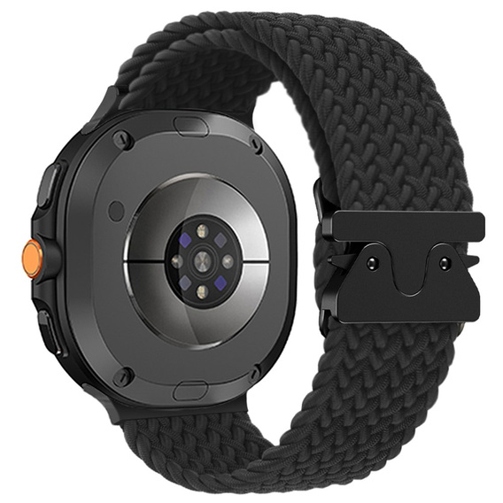 Pasek nylonowy do Samsung Galaxy Watch 8 / 8 Classic, Czarny