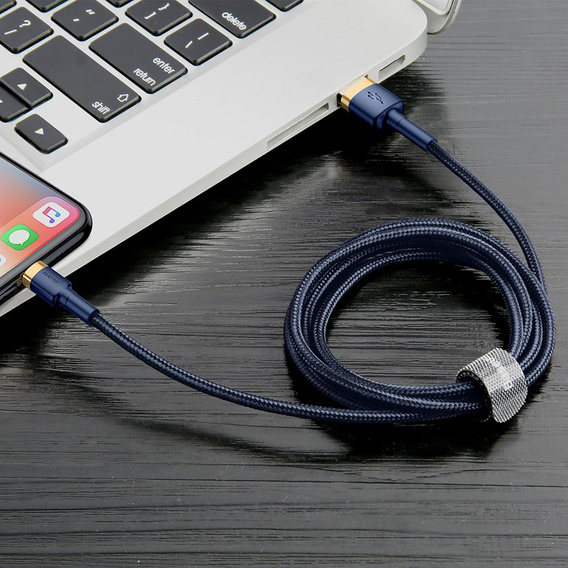 BASEUS Cafule Kabel Lightning 1,5A 2M - blue/gold