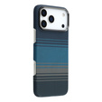 Etui do iPhone 17 Pro Max – magnetyczne z włókna aramidowego, niebieskie