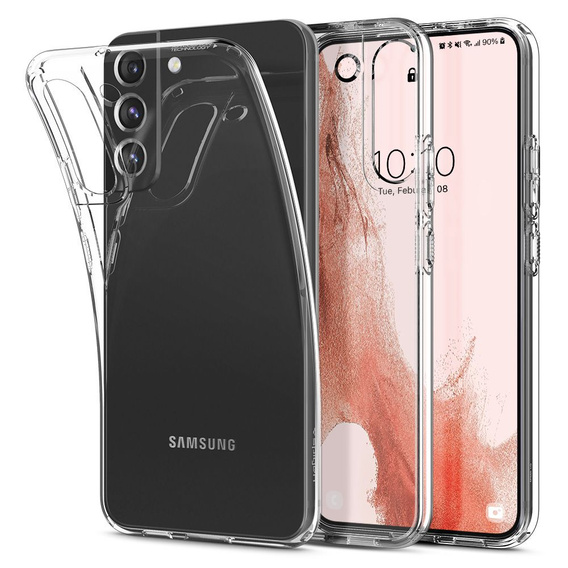 Etui Spigen do Samsung Galaxy S22, Liquid Crystal, przezroczyste