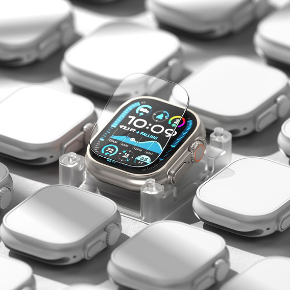 Ringke Easy Slide Szkło Hartowane do Apple Watch Ultra 1/2/3 49mm, clear