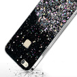 Etui do Huawei P10 Lite, Glittery, czarne